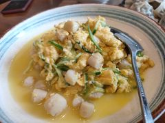 鸡蛋扇贝柱-俏东方·海味水饺·青岛菜(崂山店)