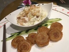 大良炒牛奶拼野鸡卷-香云轩·顺德菜(香云纱园林酒店店)