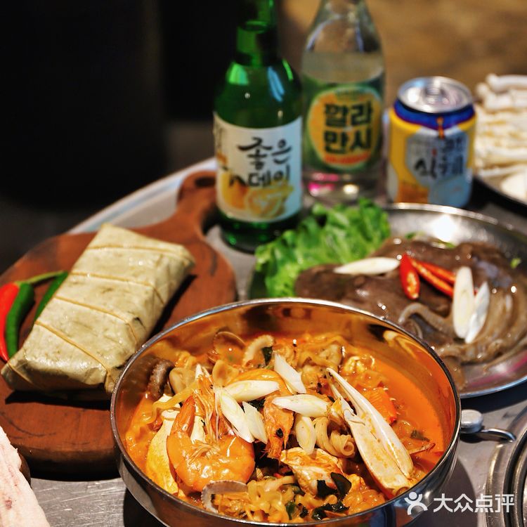 重庆机场附近超正的韩式料理!!