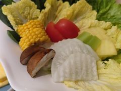 蔬菜拼盘-左庭右院鲜牛肉火锅(浦江欢乐颂店)
