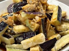 蛤蜊肉拌茄子-华春餐馆(鱼山路店)