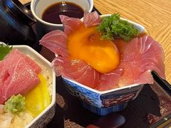 藍鰭金槍魚三種丼-丼丼屋x鸟开(创纪之城五期店)