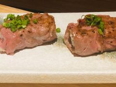 生牛肉火炙寿司-舞漁日料美人胶原锅(陆家嘴中心店)