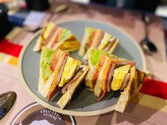 猪肉总汇三明治套餐-遇见西木美式餐厅(体育路店)