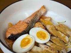 沙爹鸡肉豆腐三重蛋白碗-Wagas沃歌斯(富力广场店)