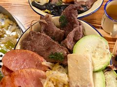 -陈叉子钢盆烤肉(中原万达店)