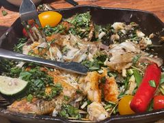 香茅草烤罗非鱼-云海肴·汽锅鸡·云南菜(美罗城店)