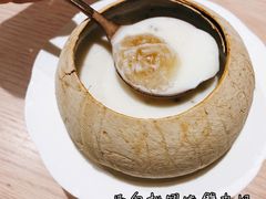 椰皇桃膠燉雙皮奶-杏甜品(尖沙咀加拿分道店)