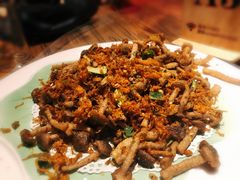 肉松香玉菇-一盏明灯全素斋(殊像寺店)
