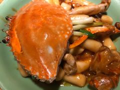 梭子蟹炒年糕-弄堂里(雨花客厅店)
