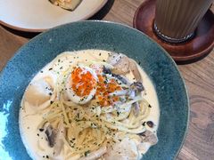 干贝三文鱼籽奶油意面-nata&bica(松江大学城店)