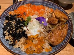 鹅肝温泉蛋饭-隐泉之语日式料理(王府中环店)