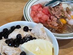 焦糖乌龙奶茶冰-堂屋糖水店(愚园店)