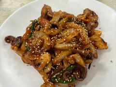 辣炒小章鱼-三清洞疙瘩汤