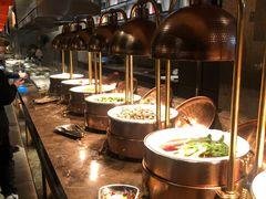 自助取餐区-韩京炭火烤肉自助料理(柯桥万达店)