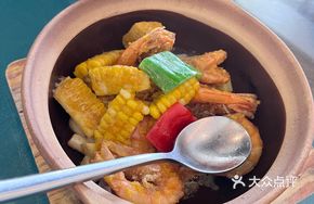 Salted Egg Yolk Baked Shrimp