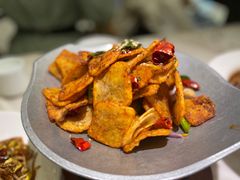 干锅土豆片-茅庐川菜(青岛凯德店)