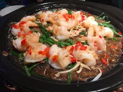 蒜蓉粉丝虾-绿茶餐厅(同成街华联店)