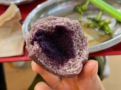 黑米紫薯包-北京大学-燕南食堂