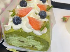 抹茶杂果卷-Rosy洛绮·蛋糕咖啡店