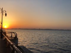 步行道-东港音乐喷泉广场