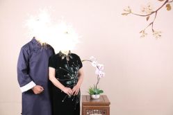 -时光纪亲子全家福照相馆(静安店母女写真父母纪念照)