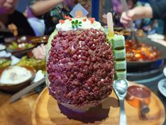 红豆抹茶雪山冰-楠火锅(绵阳首店)