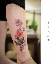 清新-李轩纹身LEE TATTOO