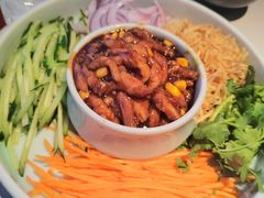 招牌京酱肉丝-额娘·春饼烤鸭(华北七楼创始店)