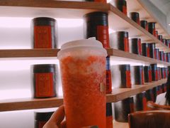 草莓酪酪-LELECHA乐乐茶(上海五角场万达广场店)