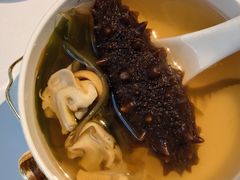 鲜海藻螺头炖辽参-广州富力丽思卡尔顿酒店·丽轩·粤菜