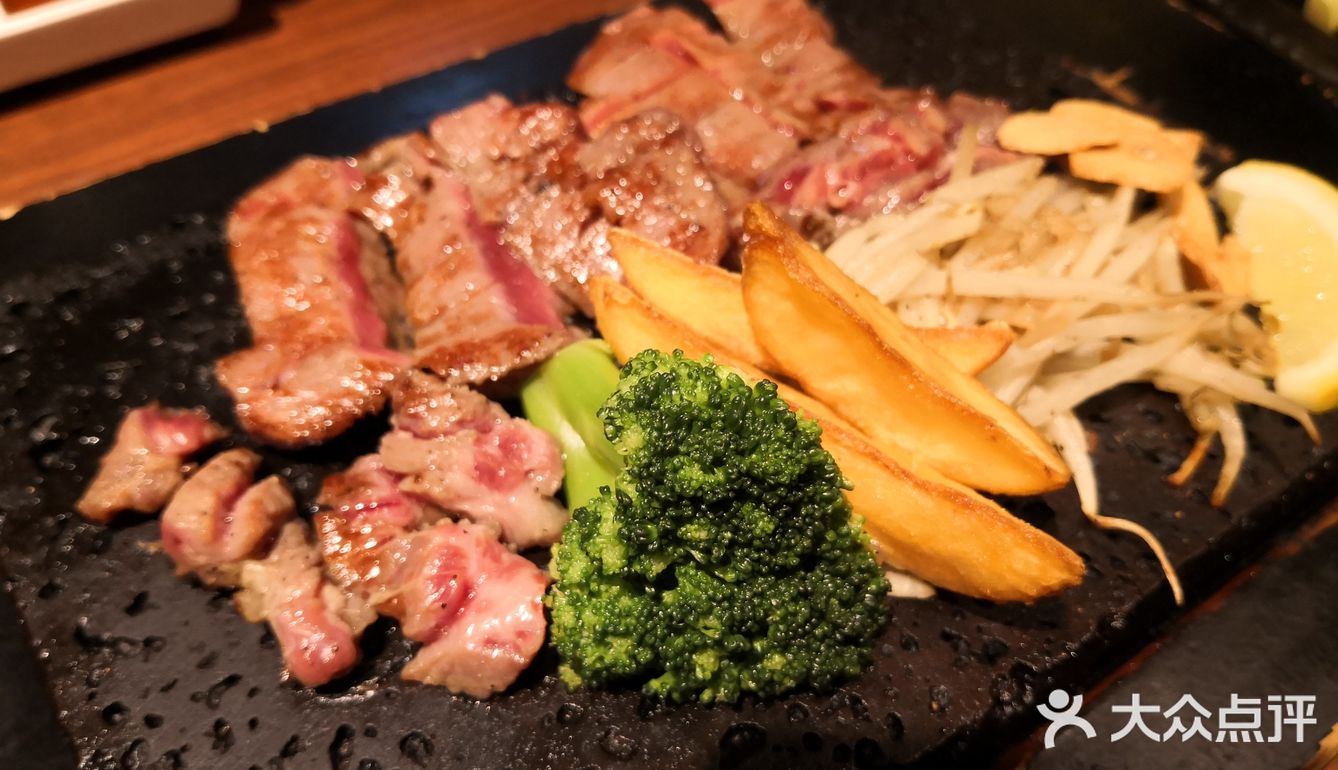 岡山的最後一頓晚餐上集鐵板牛肉