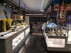 自助取餐区-绮梦西湖·云端餐厅(歌德店)