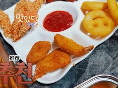 小吃拼盘-喔爸韩国料理(泗门店)
