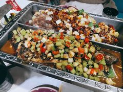 双拼烤鱼-锦尚阁烤鱼•天津菜(宣武门胡同店)