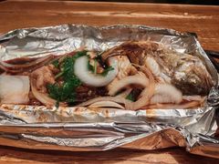 酱烤活鲈鱼-新白鹿餐厅(龙游路总店·杭帮菜名店)