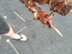 -劳动公园新疆人烤腰子