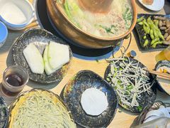 -洞庭洲·防空洞火锅·铜锅涮肉·烧烤(新百广场店)