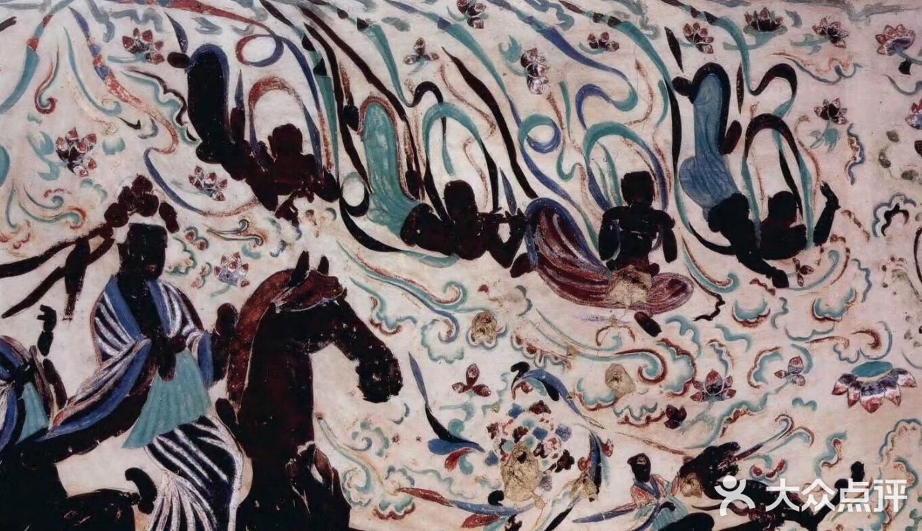 唐代的飞天进入到了一个新阶段