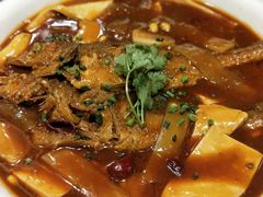 黄鱼烧豆腐-福苗小骆驼烧烤(大唐不夜城店)