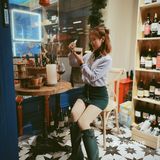 红酒🍷，美女，感受惬意的法式浪漫～