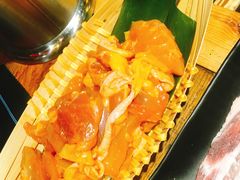 Q嫩鸡腿肉-碳说品道.瓦片烤肉.海鲜烧烤(中华路店)