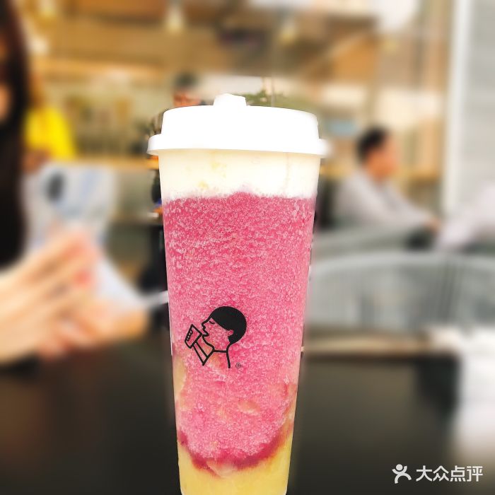 喜茶(中天新地店)芝芝黑提图片 - 第1张