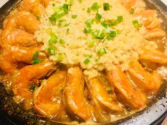 石板蒜蓉虾（小）-小菜园新徽菜(马鞍山金鹰店)