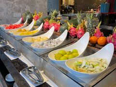 自助取餐区-美食汇·海鲜自助西餐厅·江门富力万达嘉华酒店
