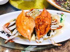 葱油梭子蟹-海鲜人家(吕四店)