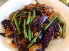茄子烧豆角-香融府·烤鸭·家常菜(马家堡路店)