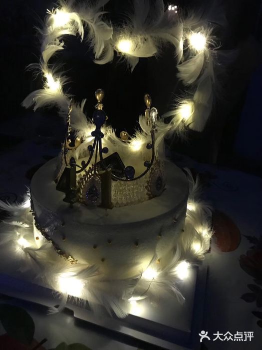 潇哥哥家的蛋糕店女神生日蛋糕图片