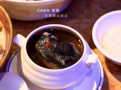 椰皇炖乌鸡汤-陈鹏鹏潮汕菜(宝安机场T3航站楼店)