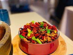 宫爆板筋-山石榴·贵州菜(丰盛里店)